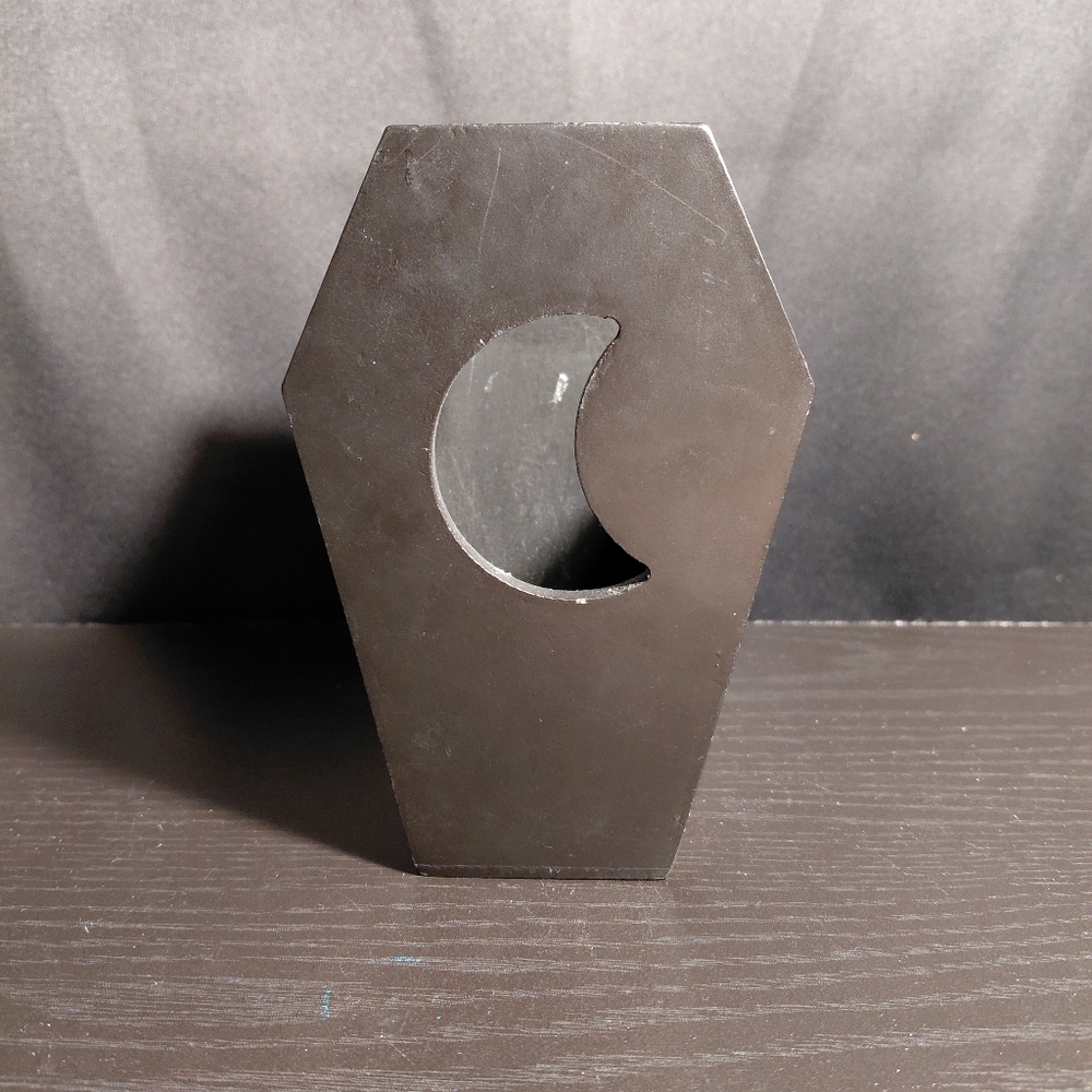 Coffin Shaped Moon Pencil Pen Holder.